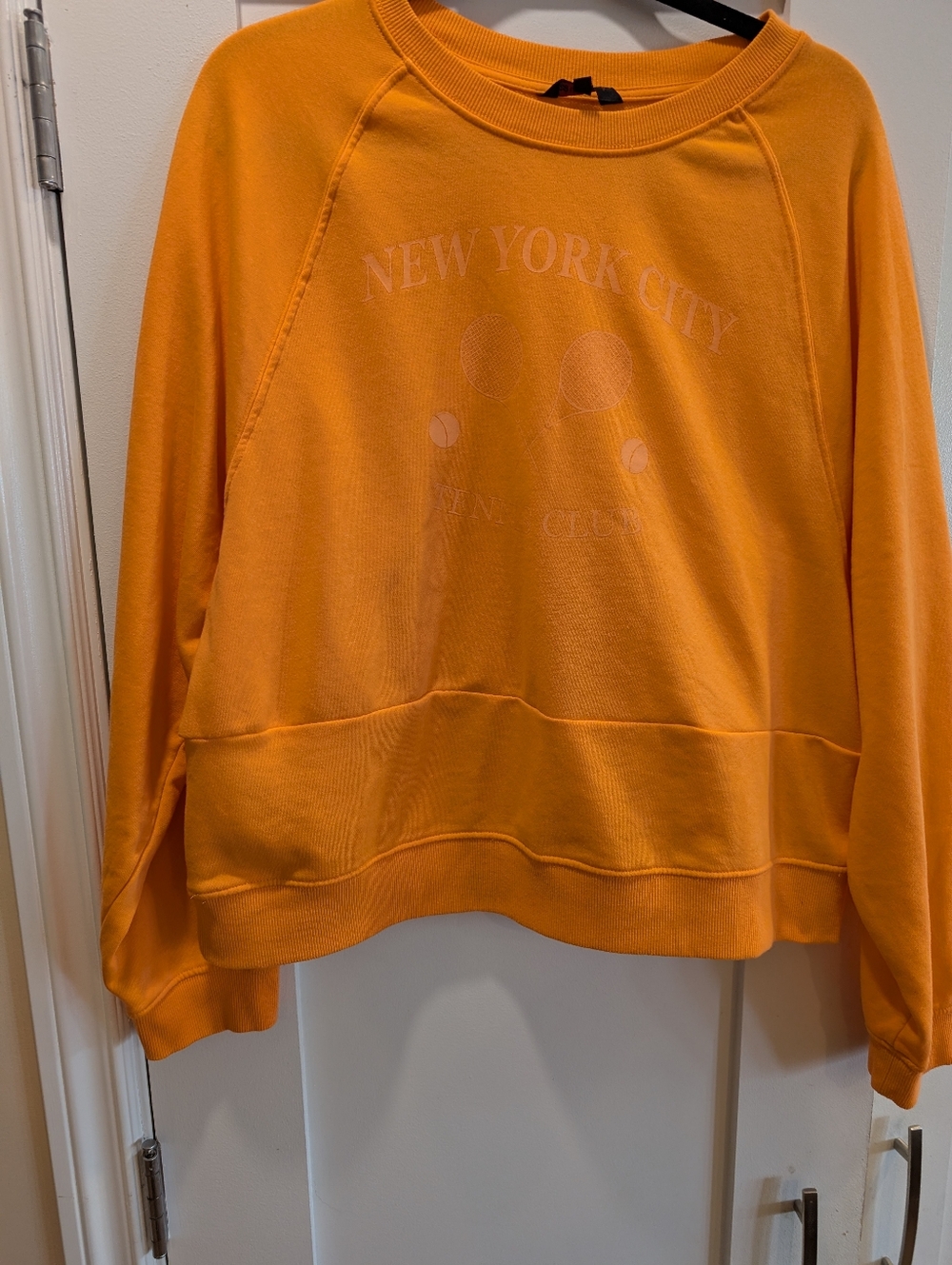 Boxy Oversized Sweatshirt,XL